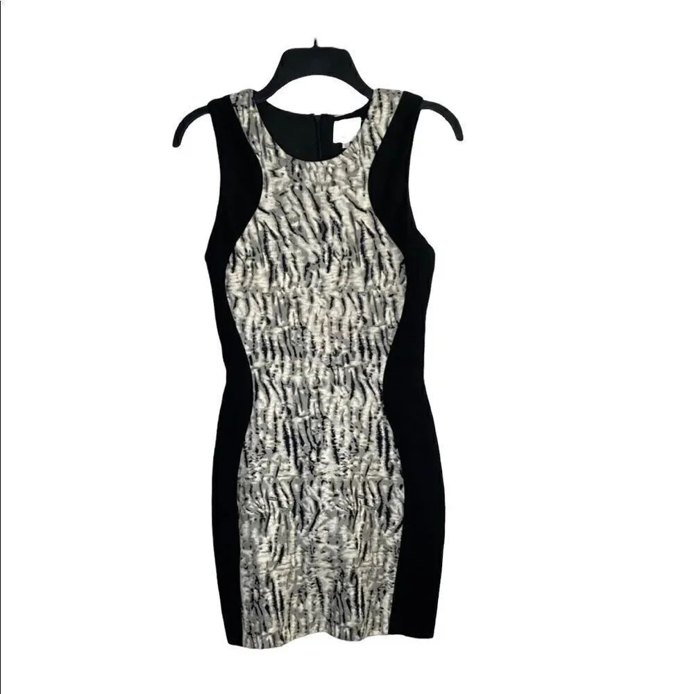 Parker Contour Zebra Dress